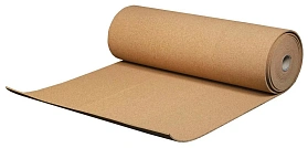 Подложка пробковая в рулоне под ламинат и паркетную доску Ibercork 3 мм, 1 м.кв.